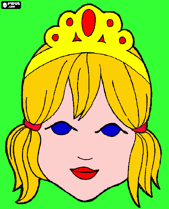 POLIANA coloring page