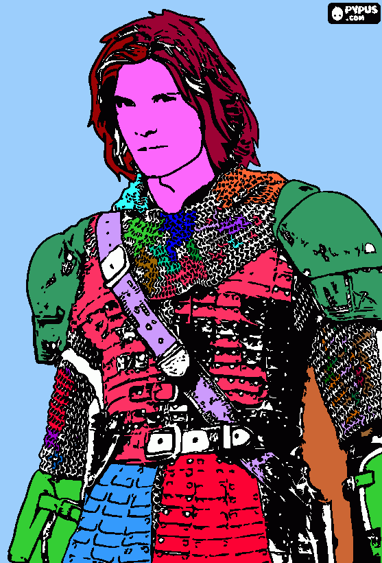 prince caspian narnia coloring page