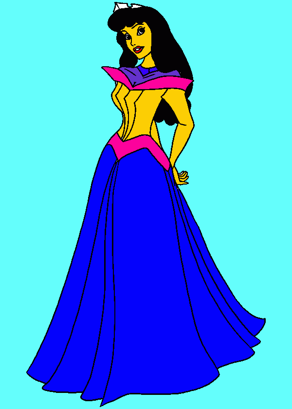 princezna pro Alzbetu coloring page