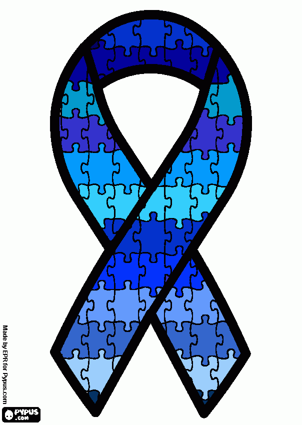 puzzle coloring page