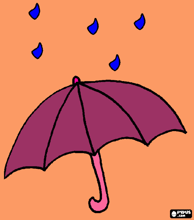 raindrop and lemondrop coloring page