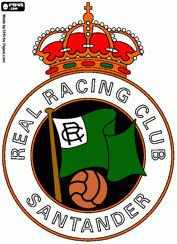 real racing  coloring page