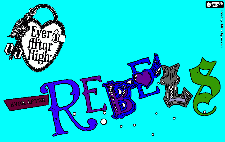 rebels logo coloring page
