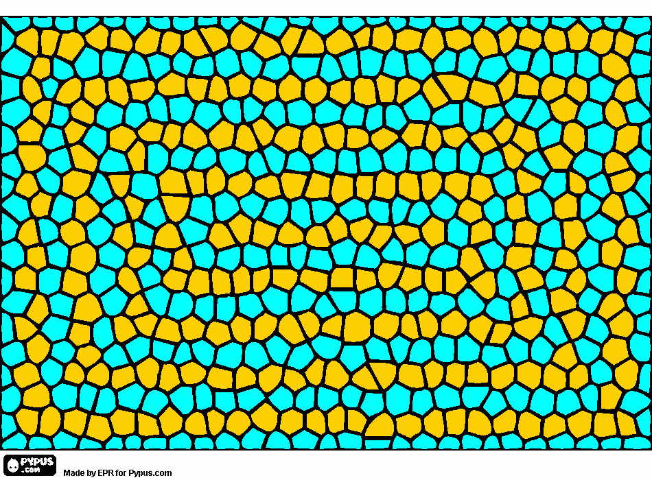 rock pattern coloring page