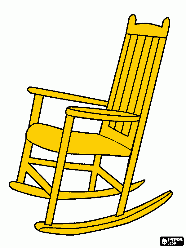 yellow chair clipart - photo #10