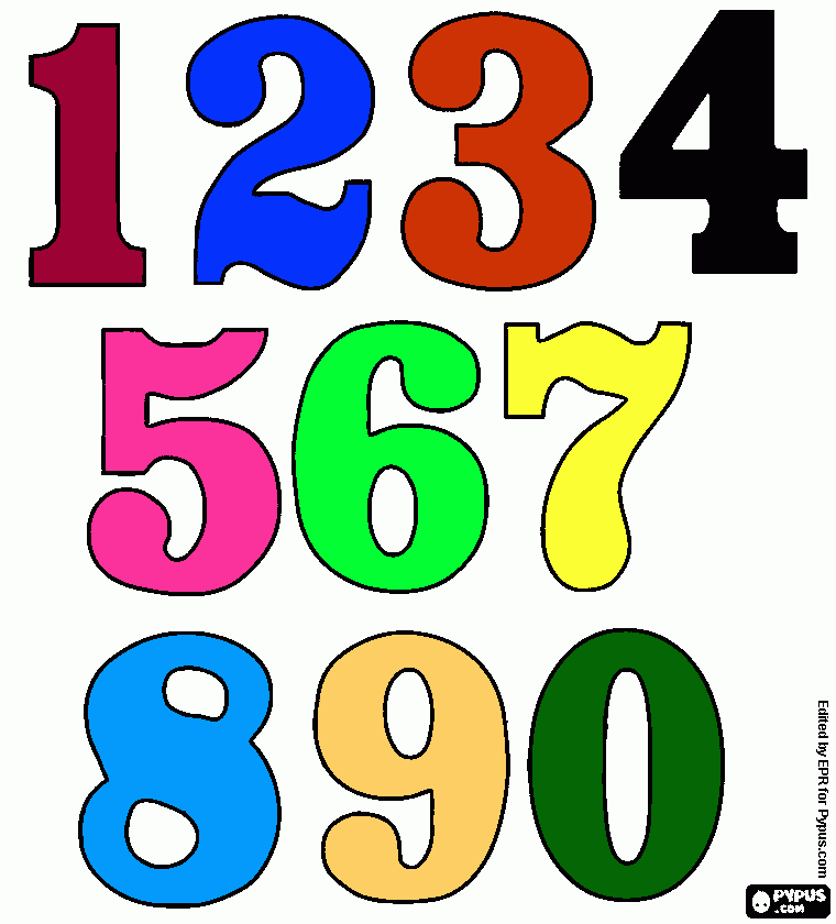 Safiyya Color Numbers coloring page