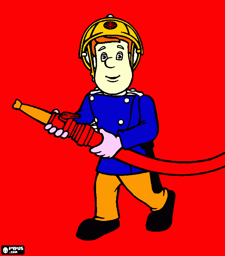 Samuel's Sam coloring page