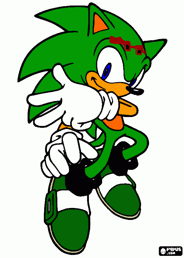 scourge coloring page