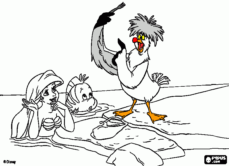 Scuttle coloring page