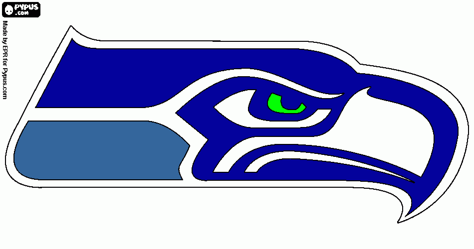 Seattle Seahawks coloring page