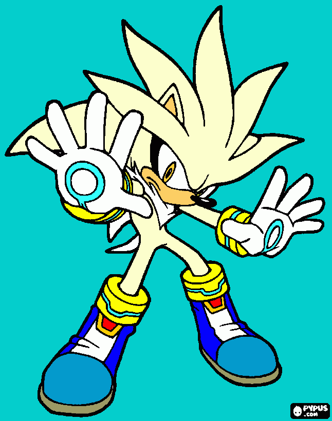 silver is awsome coloring page