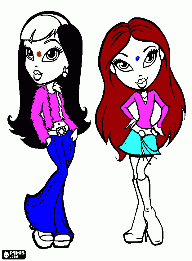 SISTERS coloring page