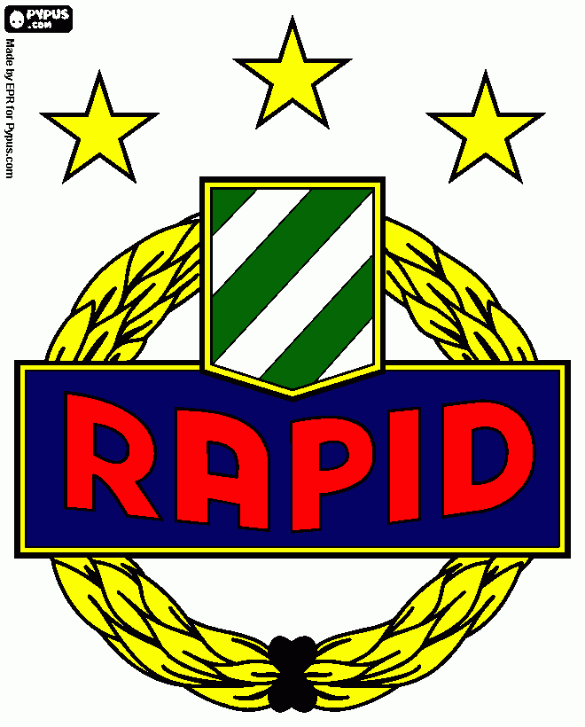 SK Rapid Vienna  coloring page