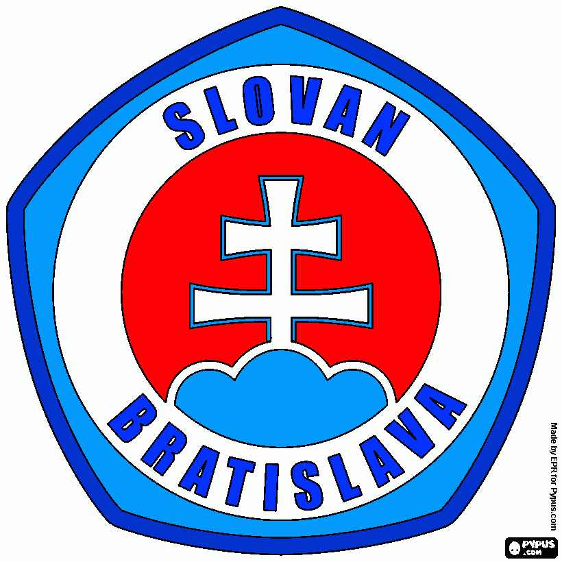 slovan bratislava coloring page