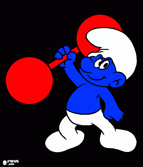 Smurfs Coloring coloring page