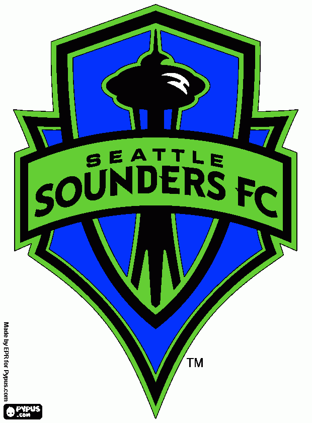 sounders coloring page