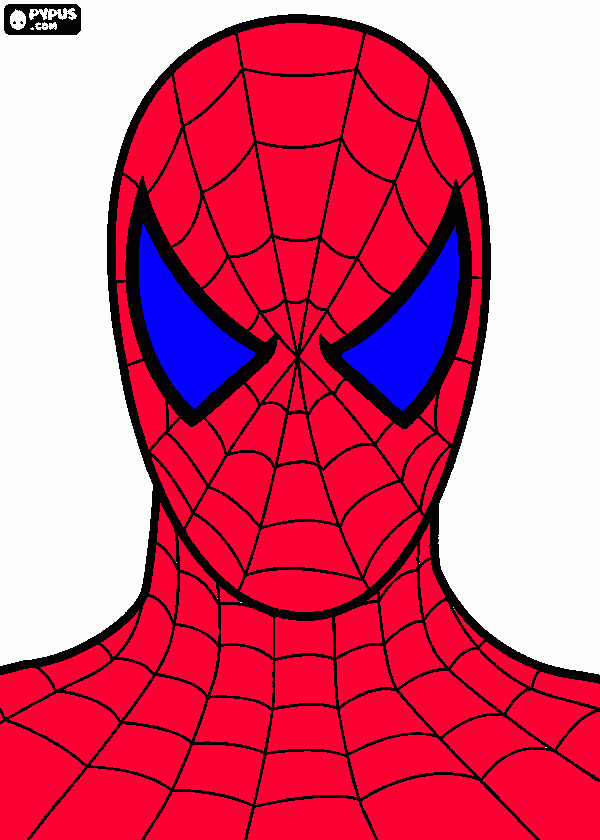 Spiderman - DOMINIK coloring page