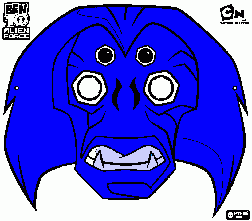 spidermonkey coloring page