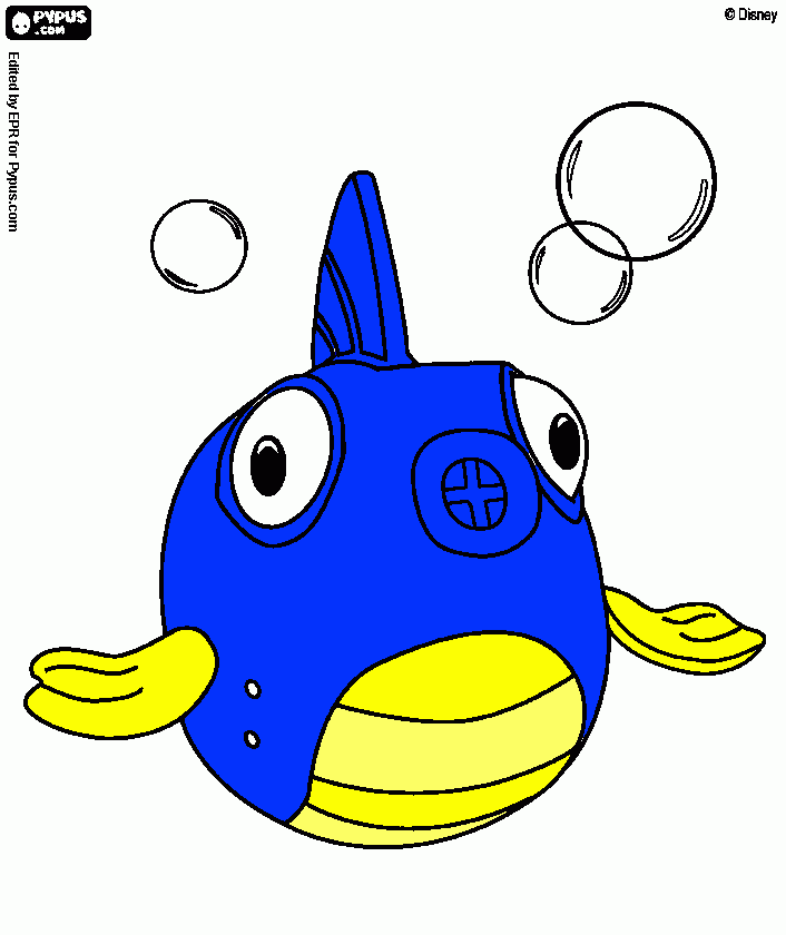 sqeakers coloring page