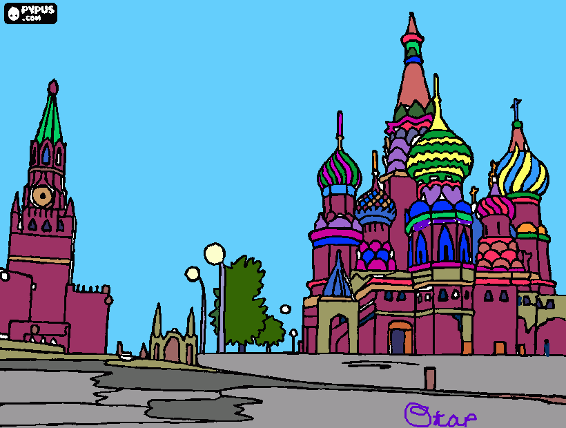 st basil's cathedral coloring page