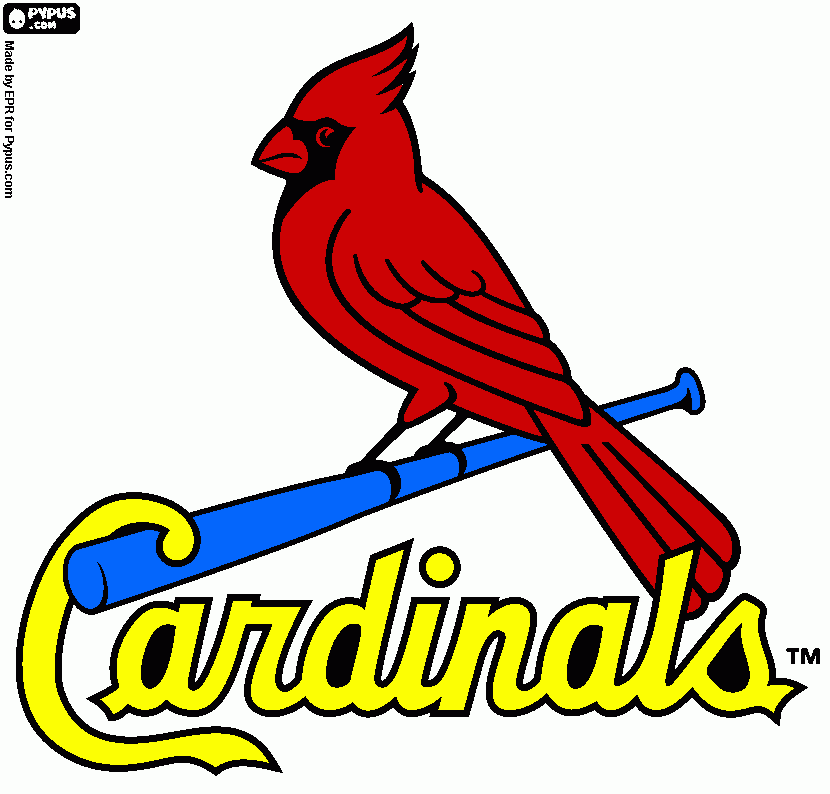 free cardinal baseball clipart - photo #40