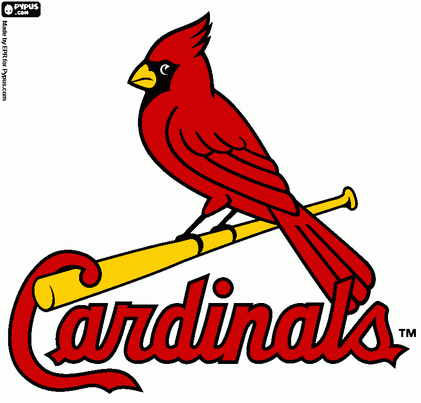 St.Louis Cardinals coloring page