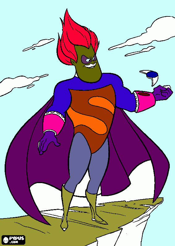 syndrome coloring page