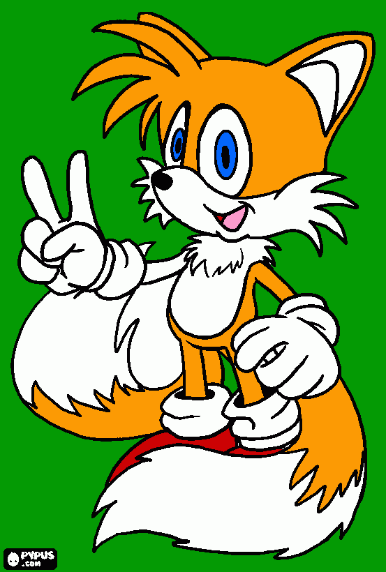 tails doll coloring pages - photo #50