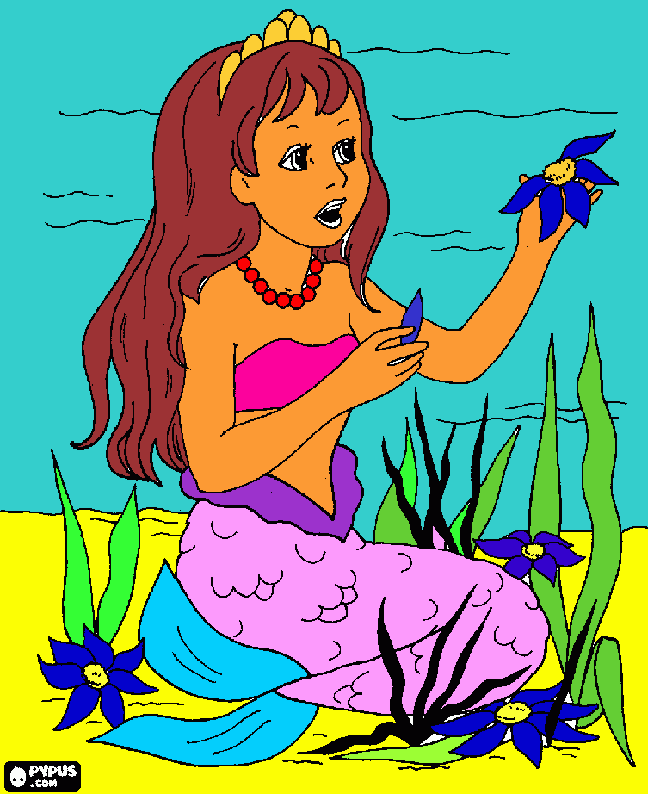 Take a look at my coloring! coloring page