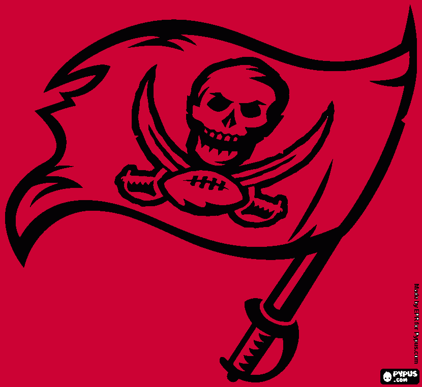 tampa bay bucs coloring pages - photo #15