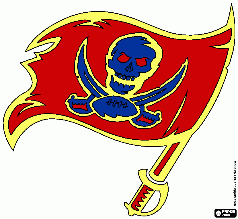 tampa bay buccaneers football coloring pages - photo #17