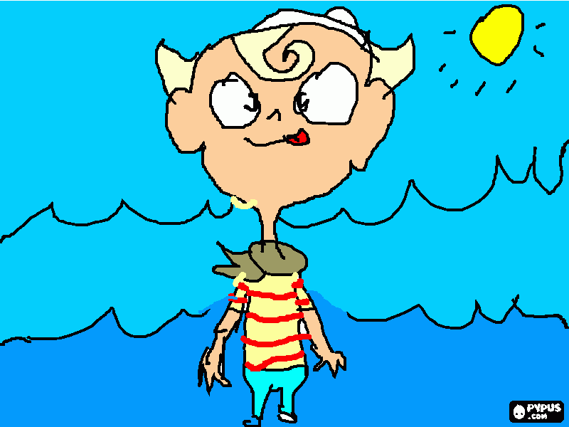 The Marvelous Misadventures of Flapjack coloring page