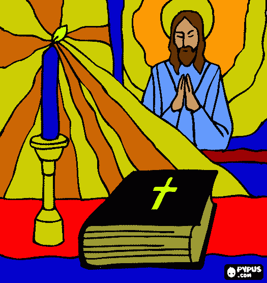 thy word coloring page