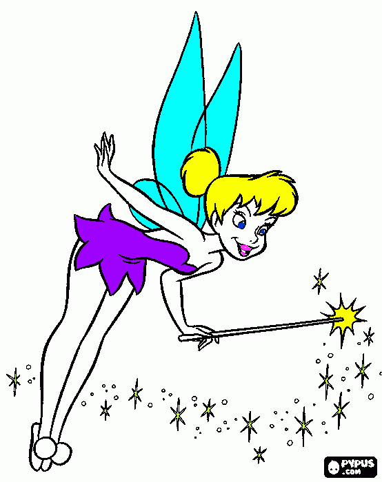 tink coloring page