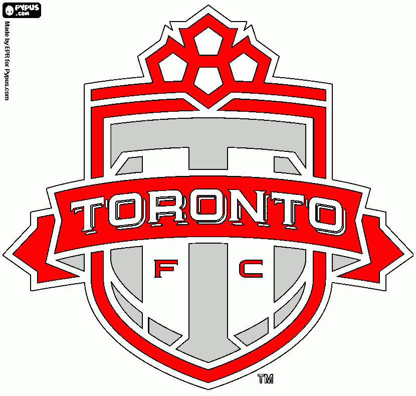 Toronto FC coloring page