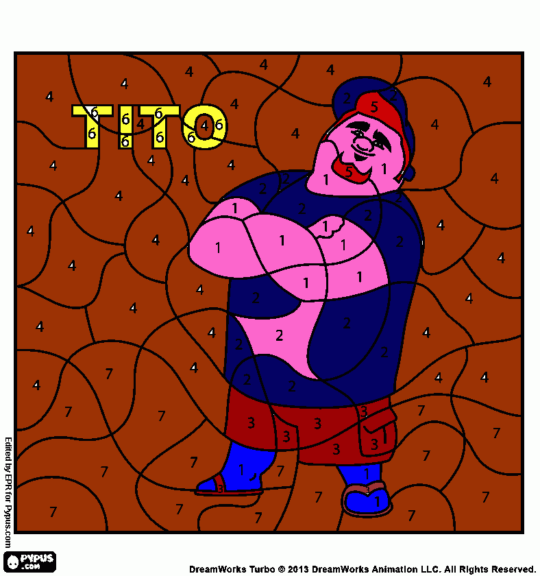 toto coloring page