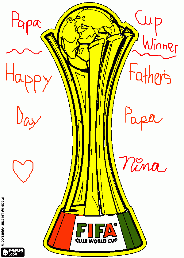 TROPHY!!!!!! coloring page