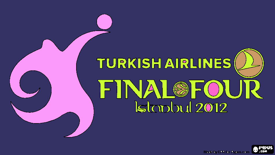 turkish airline coloring page