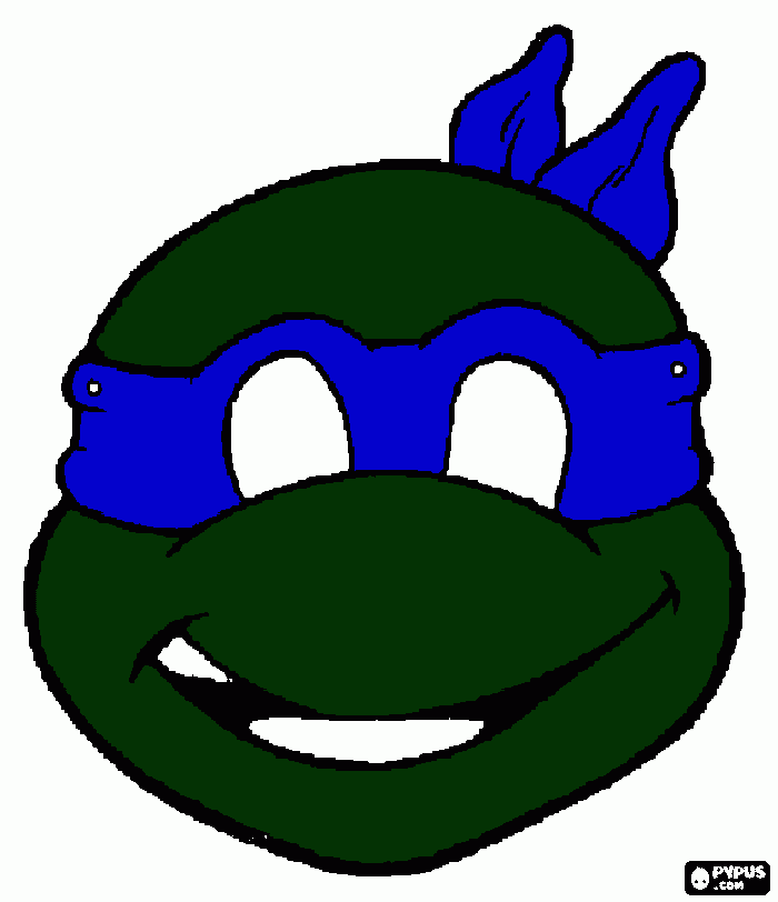 Turtle-Blue coloring page