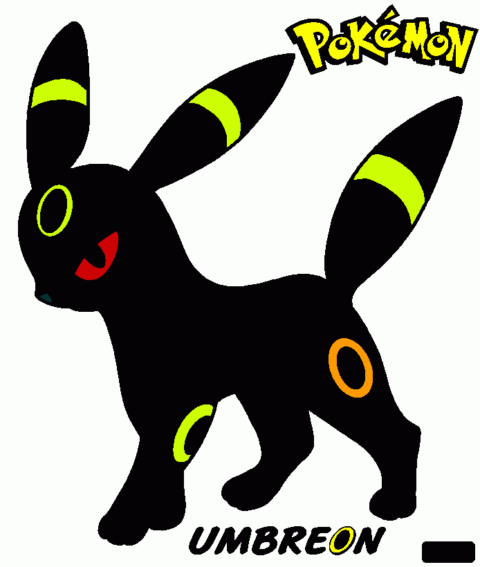 umbreon pokemon coloring pages to print - photo #49