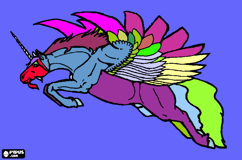 UNICORD coloring page