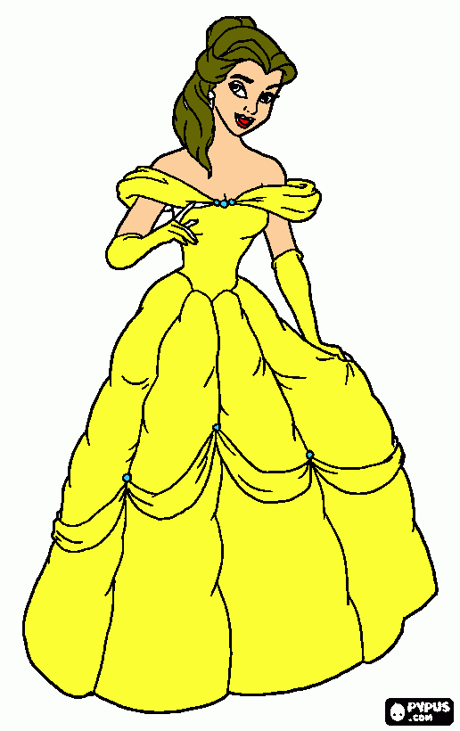 valentina coloring page