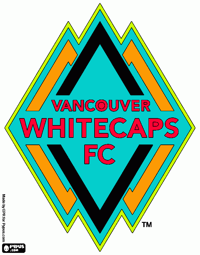 VANCOUVER WHITECAPS FC coloring page