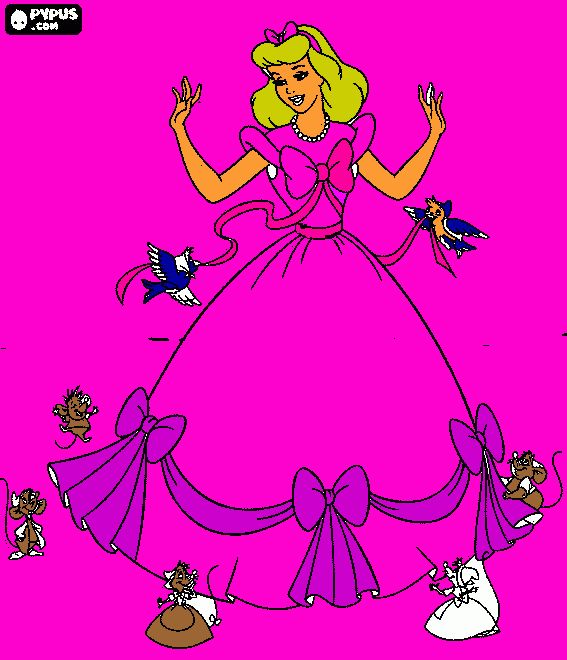 vera's princess coloring page