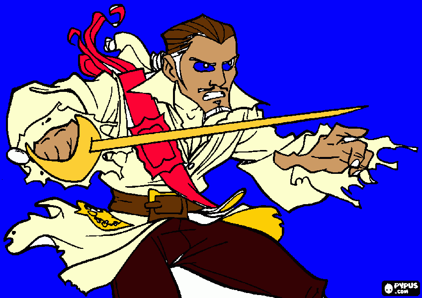 Will Turner! coloring page