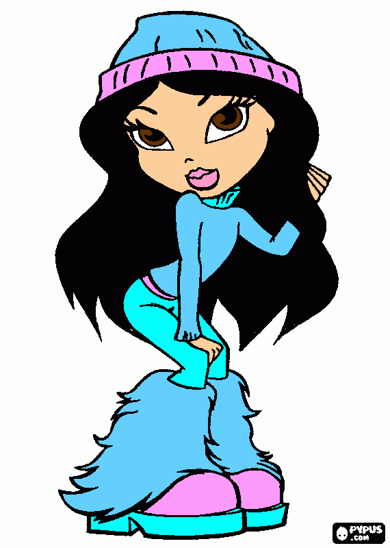 Winter Amel coloring page