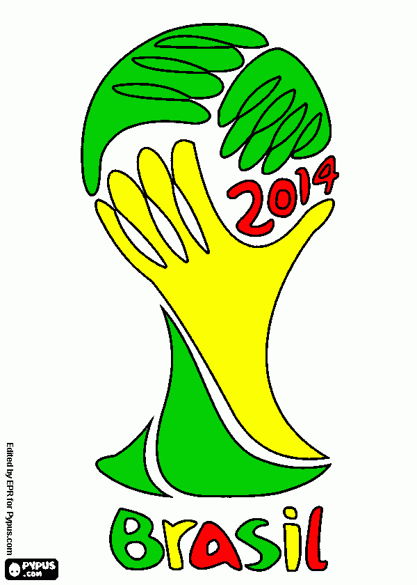 world cup coloring page
