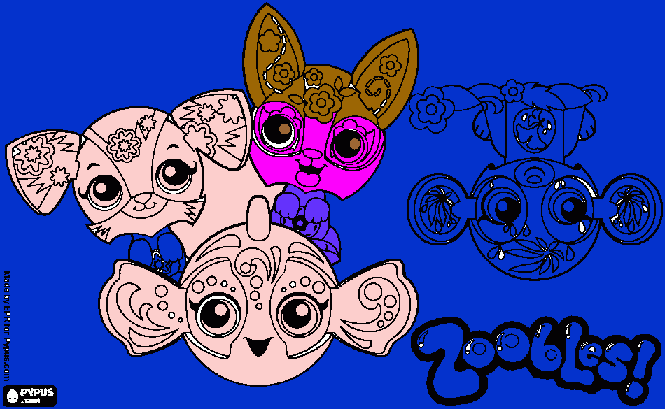 zooble coloring pages - photo #25