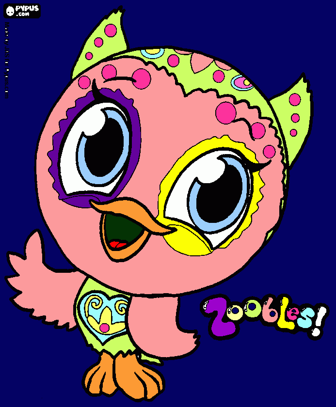 zooble coloring pages - photo #18