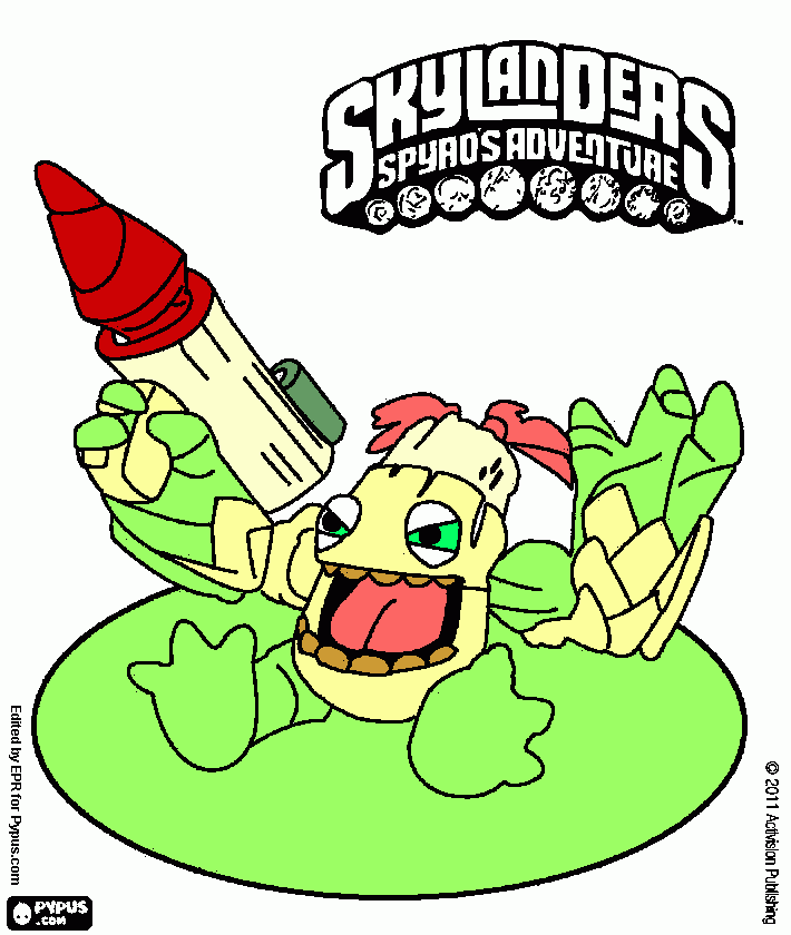zook coloring page